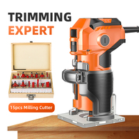 1280W  Electric Cutter Hand Electric Trimmer Woodworking Slotting Machine Milling Machine Wood Trimmer Wood Router Machine