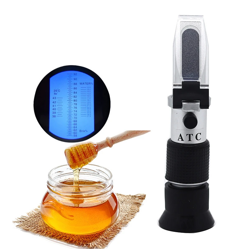 Handheld 32/80/92 Brix Meter Refractometer Optical Sugar Content Tester Fruit Beverage Refractometer