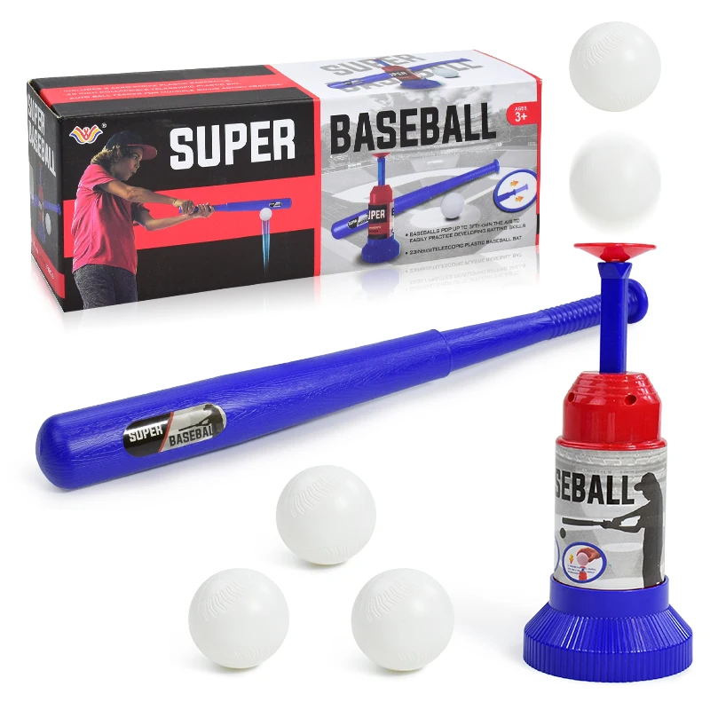 Juegos de pelota de béisbol para niños de más de 3 años, máquina de lanzamiento automática ajustable, juegos de juguetes para niños, regalo de juguetes al aire libre