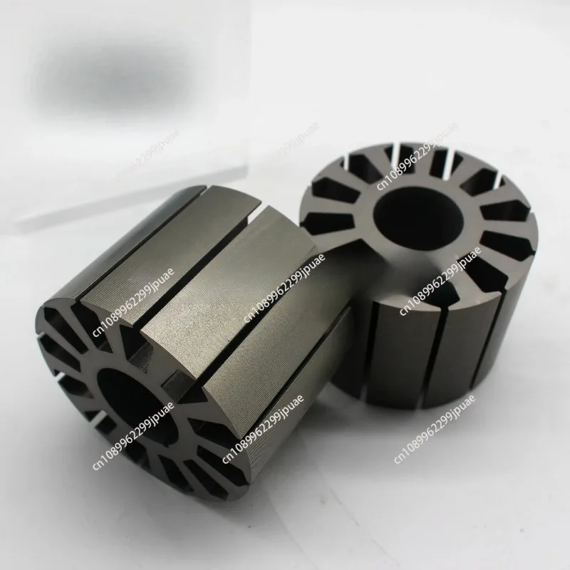 0.35mm Adhesive Laminated Silicon Steel Stator Core Brushless DC Motor Iron Core DIY Motor Winding Accessories