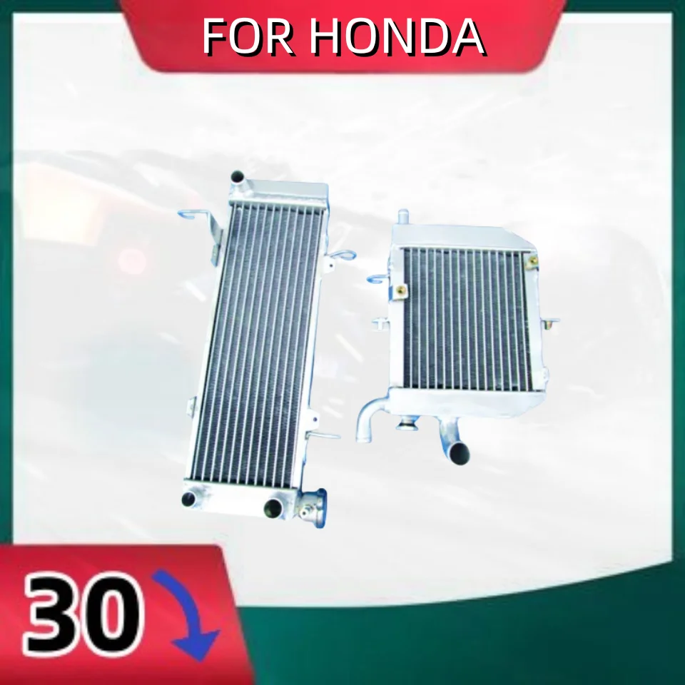 Aluminum radiator FOR HONDA RVF400 NC35 or NC30 VFR400 lower with fan bracket