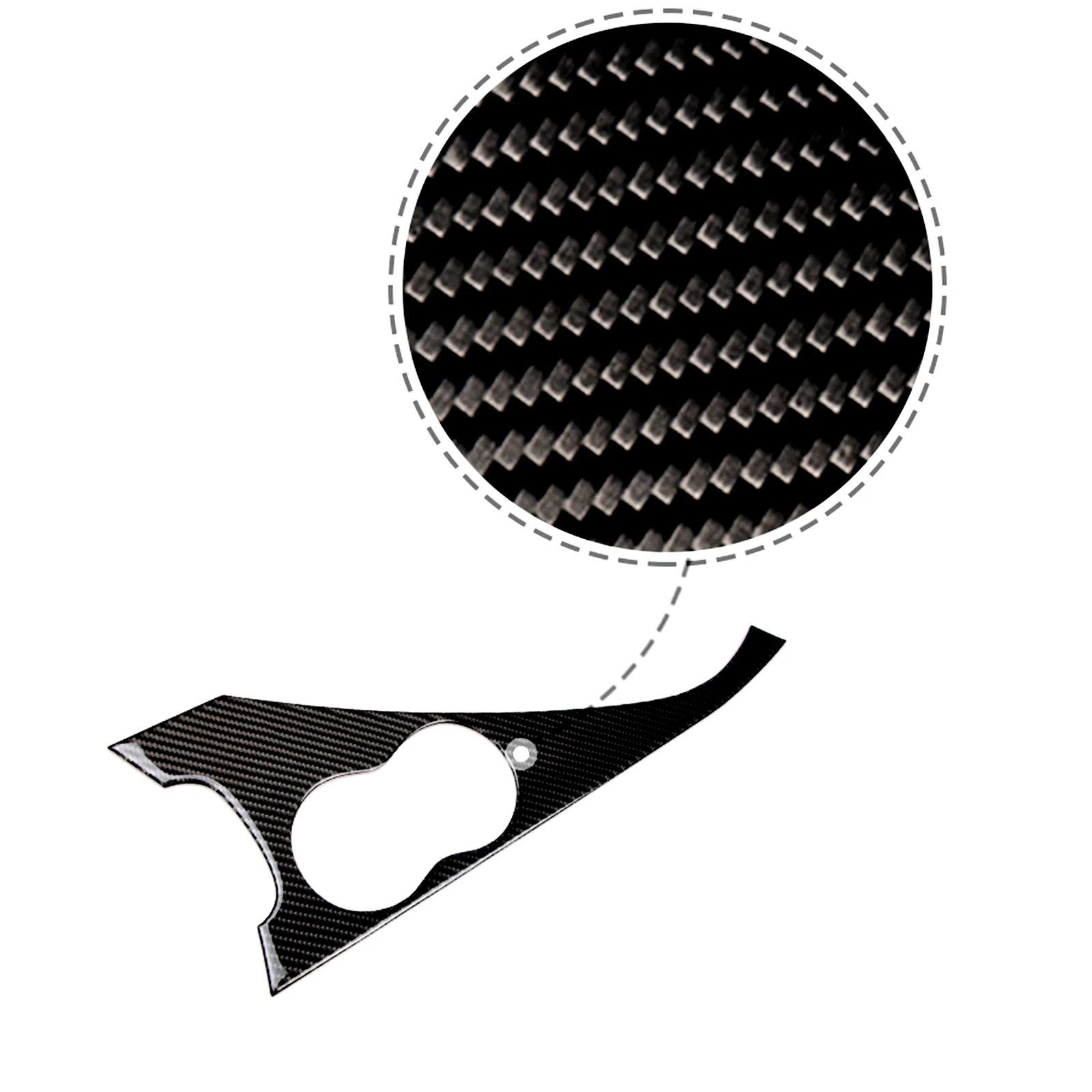 車のインテリアコンソールウォーターカップホルダーパネルトリムカバーインフィニティ-q50-q60-2017-2024