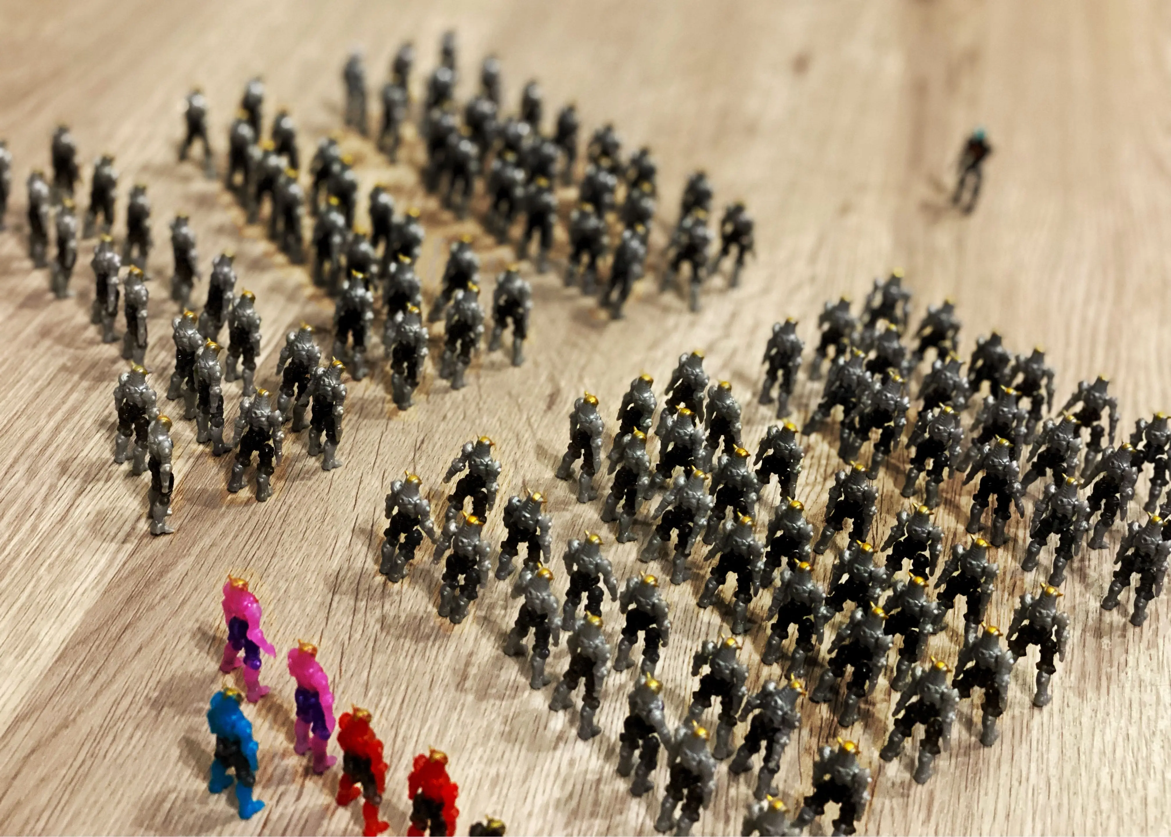 مجموعة شخصيات دياكرون الصغيرة فضفاضة - نموذج مصغر غير مغناطيسي للجنود هدية قابلة للجمع لمحبي شخصيات الحركة #1