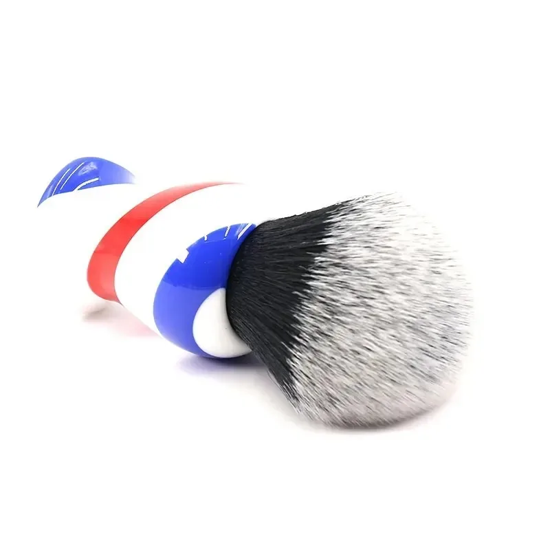 YAQI мужские 30 мм Monster Barber Pole Color бритвенные кисти для чистки лица 2025 модная современная высококачественная влажная кисточка для бритья