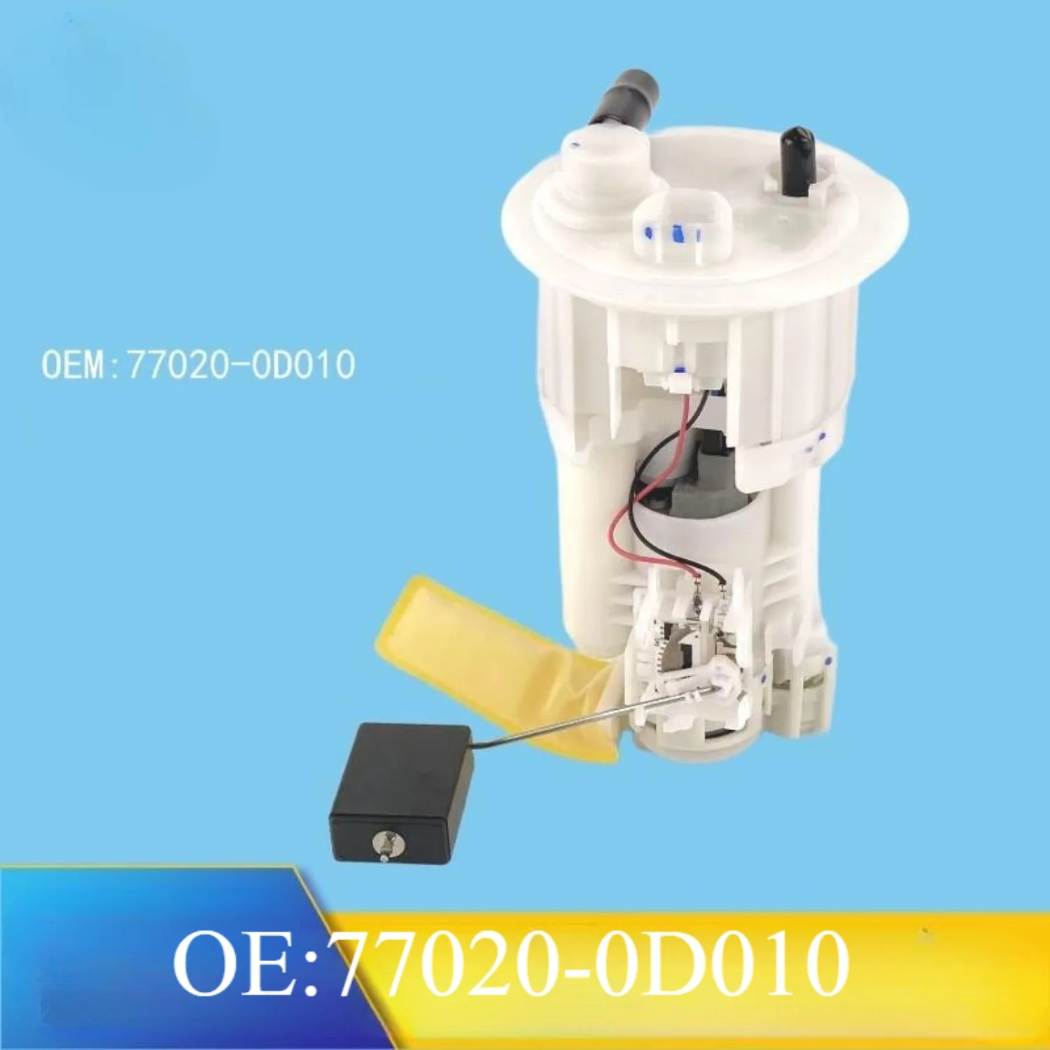 

Automotive Fuel Pump Assembly OE: 77020-0D010 For Toyota Yaris Hatchback, Model Years 1999/01–2005/12