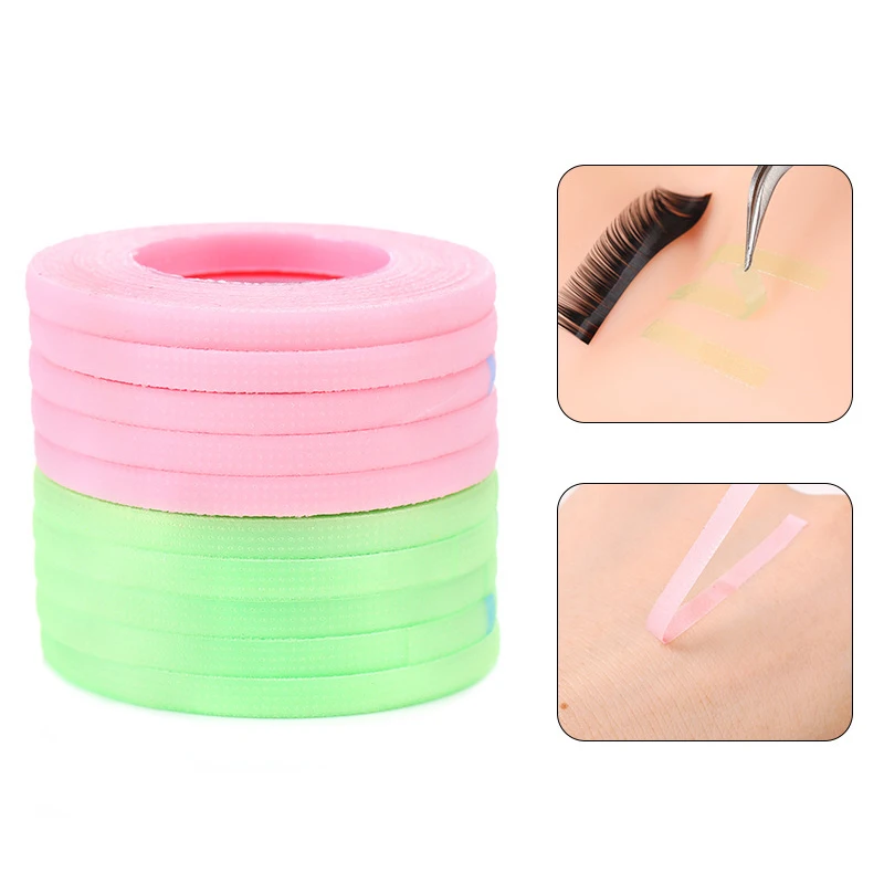 10 Rolls 4MM Micropore Lash Tape Makeup Products Eyelash Extension Supplies Lashes Accessories Micropore Tape For Eyelashes