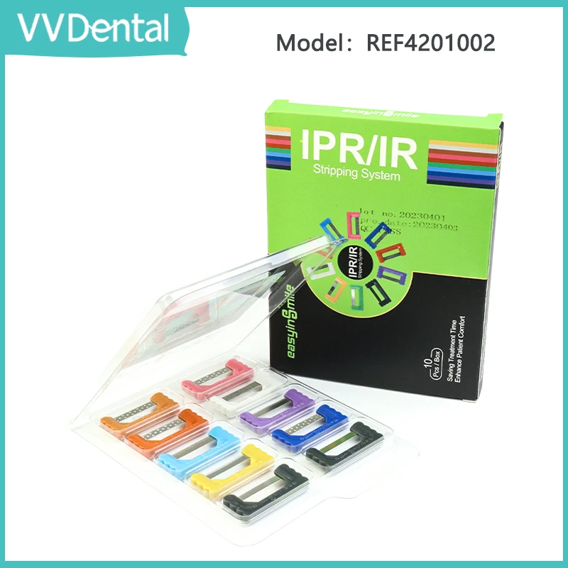 VVDental Dental Orthodontic Interproximal Reduction Strips IPR IR Teeth Enamel Saws Polishing Strips Dentist Tool