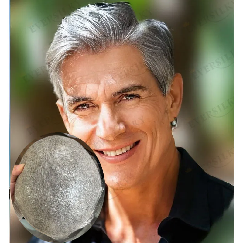 

Неприметный # 1B80 # 565 80-90 Density 100% натуральные человеческие волосы, мужской парик для пожилых мужчин, афро-стиль, черные с коричневыми прядями, ультратонкая кожаная основа