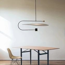 Modern Nordic Led Chandeliers For Living Dinning Room Pendent Light Black/Gold Iron Kitchen Light Indoor Home Decor Hanging Lamp