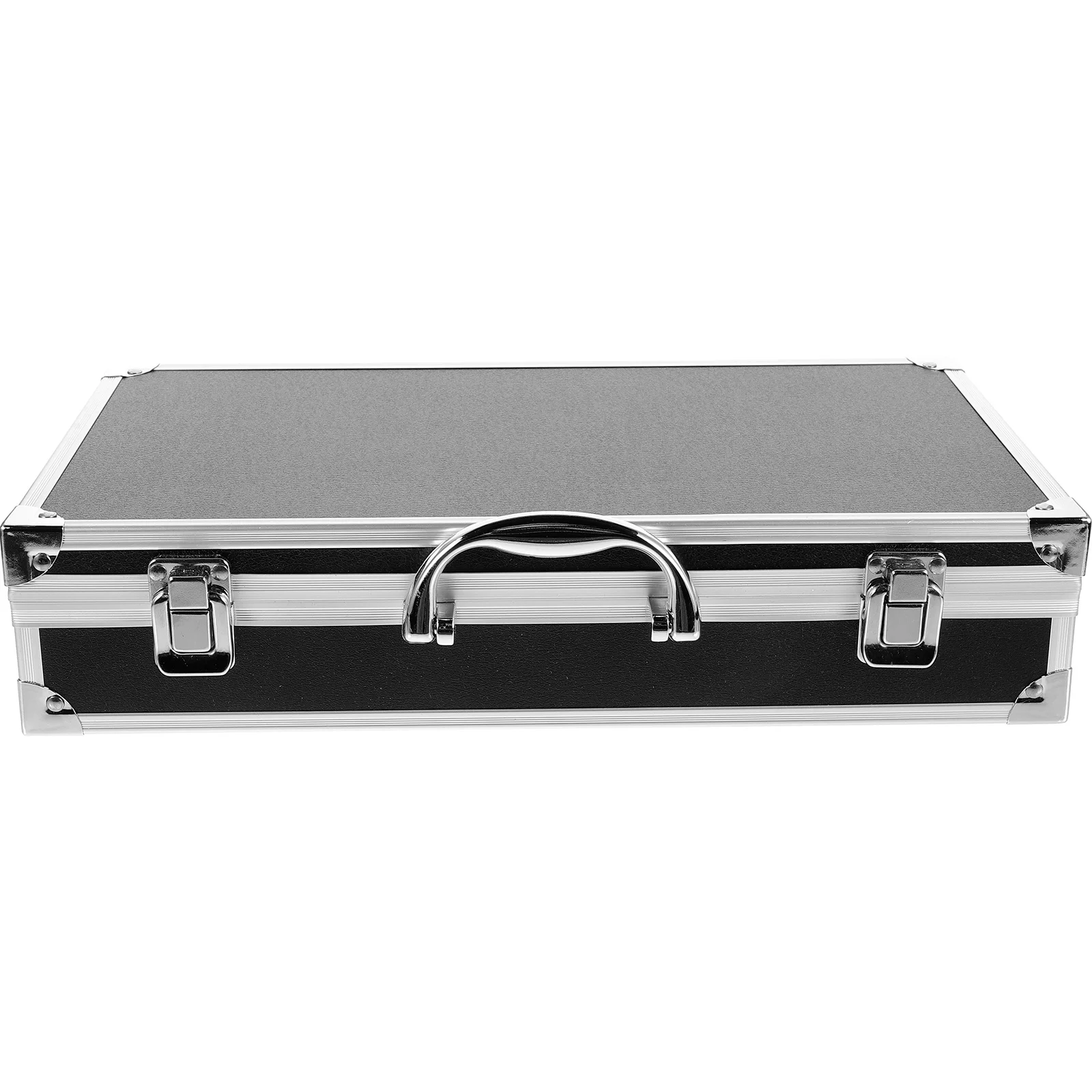 حافظة ميكروفون من سبائك الألومنيوم الفاخرة مصنوعة من مادة إسفنجية للتخزين الآمن وحماية الميكروفونات والأجهزة الصغيرة #2