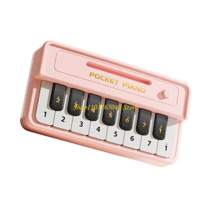 R53E Interactive Musical Keyboard Toy Plastic Texture for Encourages Creativity