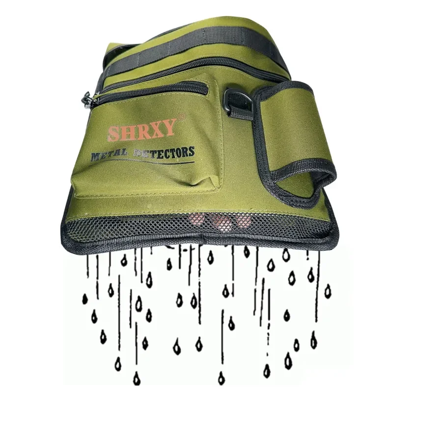 Metal Detector Finds Bag All Terrain Garden Detecting Pouch Accessori Digger Tools Bag Detector de oro Detector de metales Tx