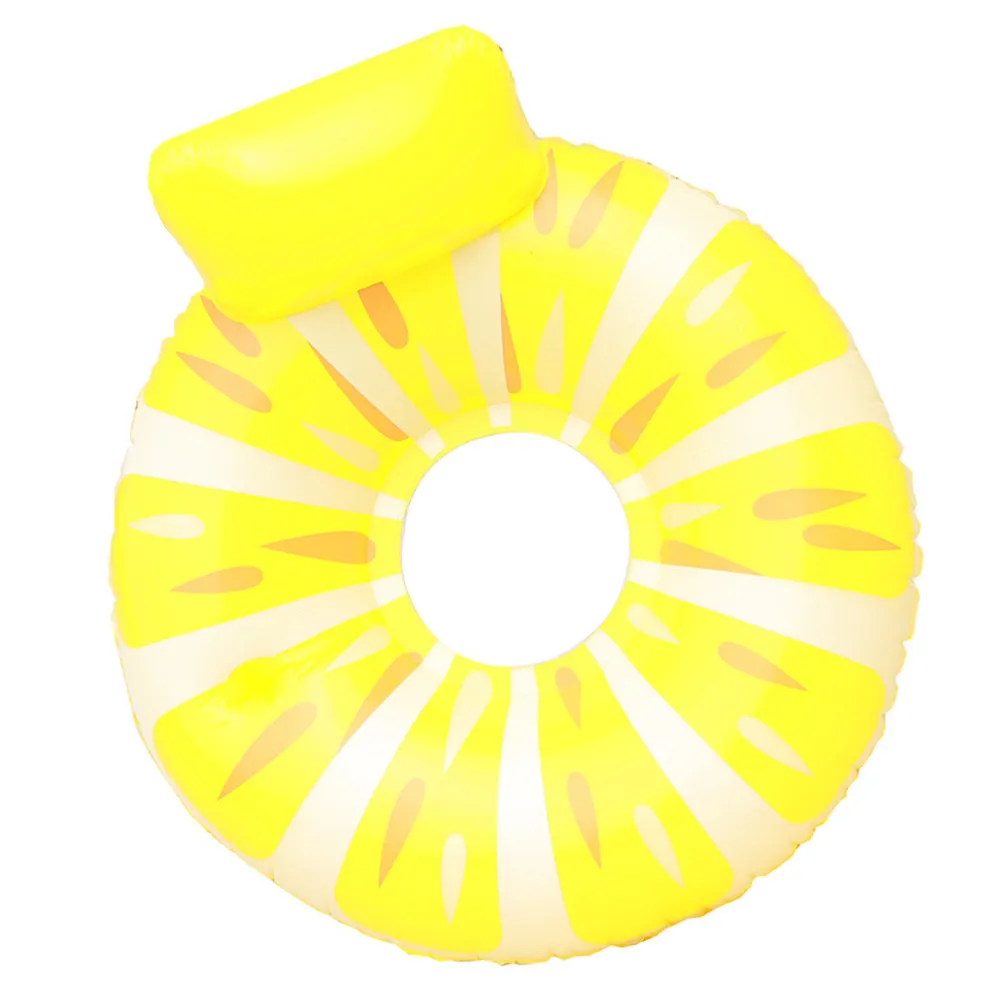 Aufblasbarer Schwimmring in Fruchtform, kleine Größe, leicht, hautfreundlich, bequem, für Reisen geeignet
