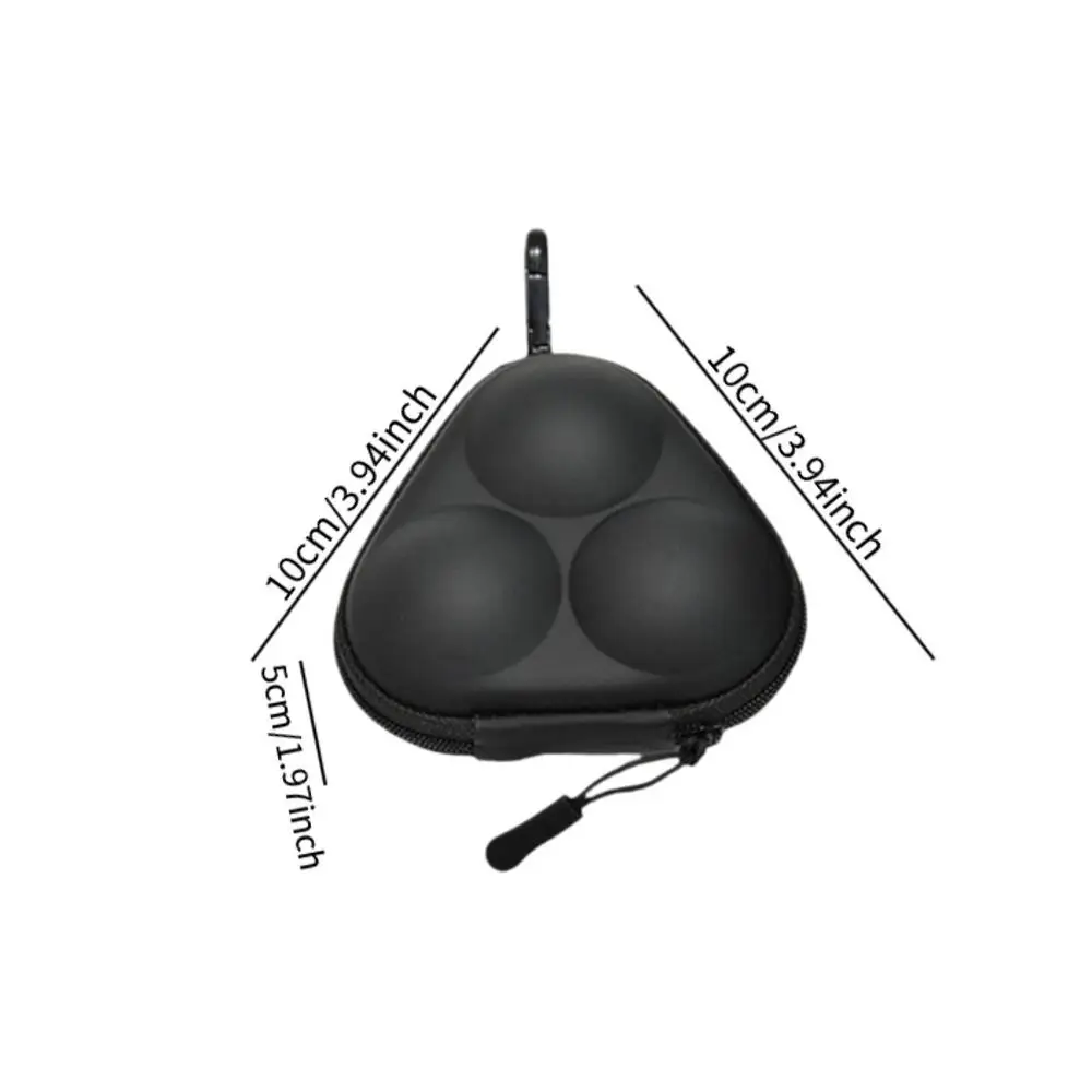 Retro EVA Golf Ball Storage Bag Detachable Waterproof Small Golfs Pouch Leak-proof Portable Golf Ball Storage Case Travel