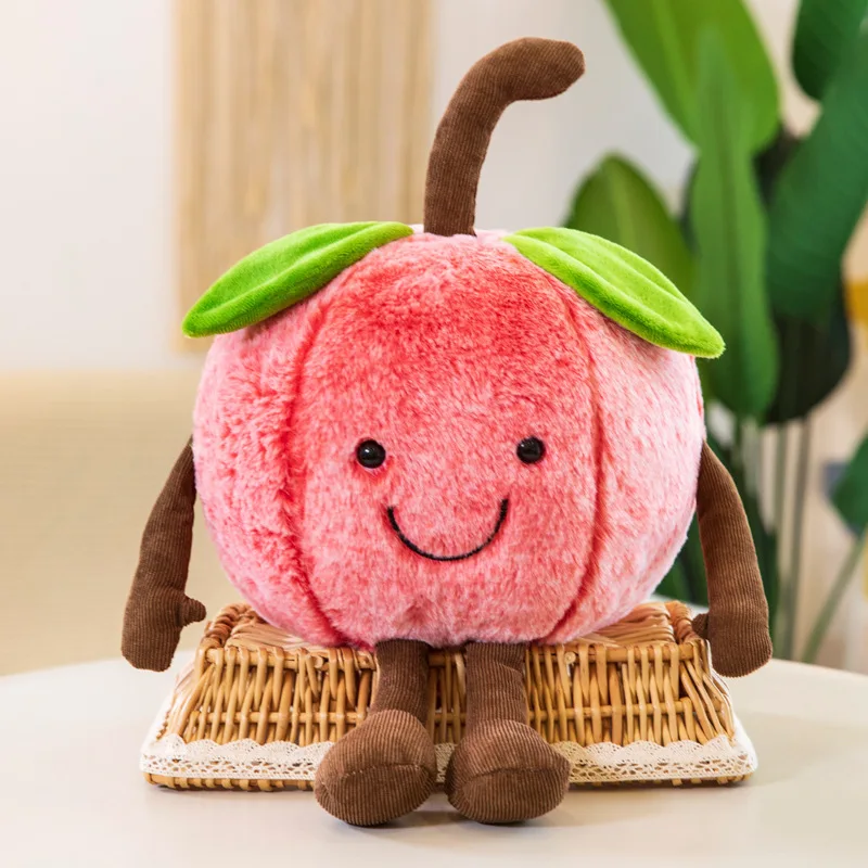 30/45/55CM Watermelon Plush Toys Dolls Stuffed Plant Cushions Kawaii Cartoon Fruits Pillow Soft Toy for Children Birthday Gifts