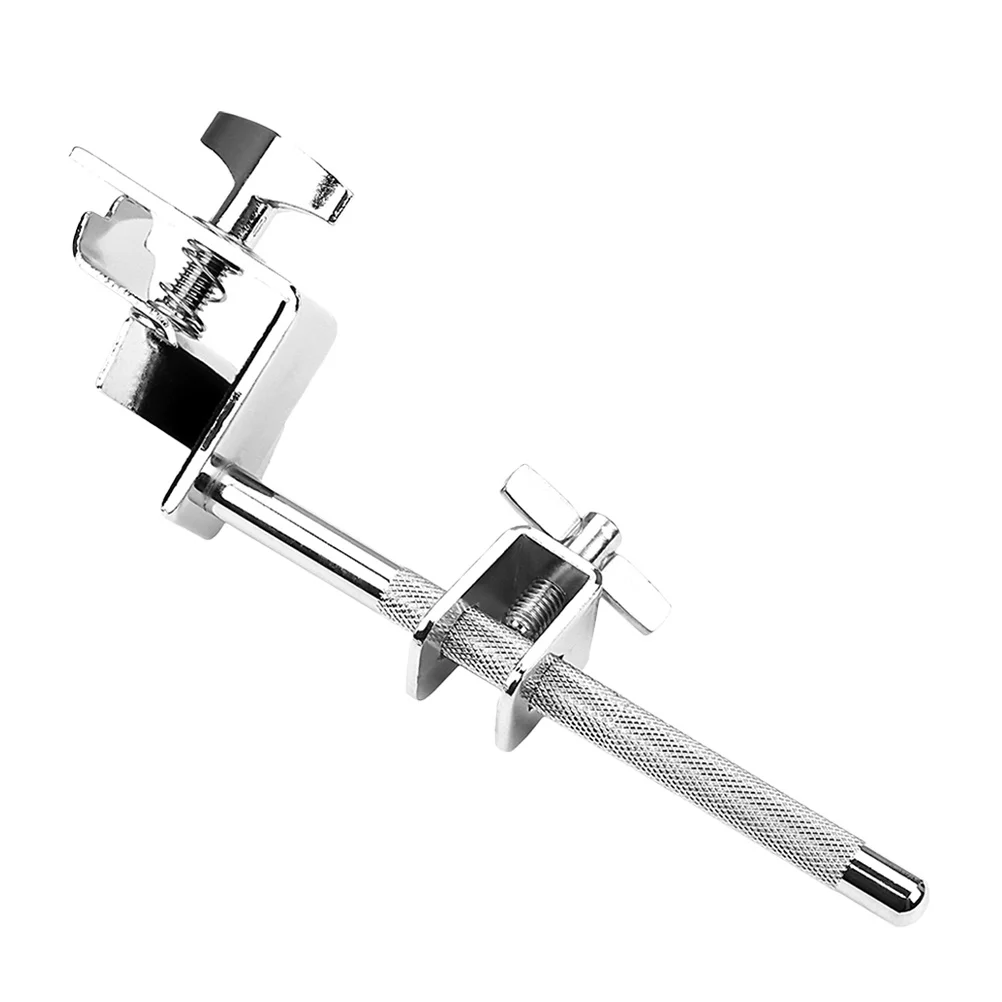 

Cowbell Holder Clip Sturdy Drum Mounted Clamp Easy Install Extension Stand for Drum Set Music Instrument Part Cowbell Mounting