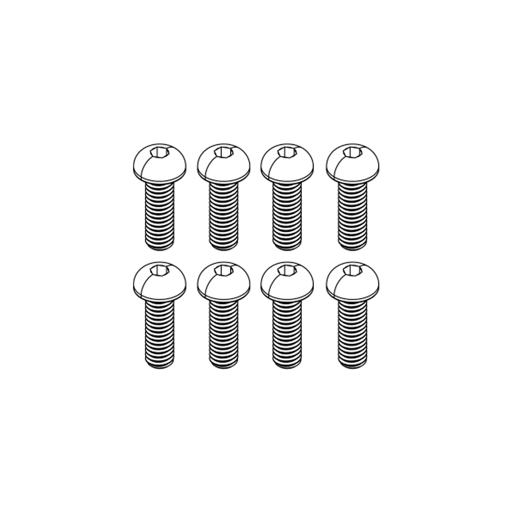 N517C-M06199 Button Head Hex Socket Cap Screw