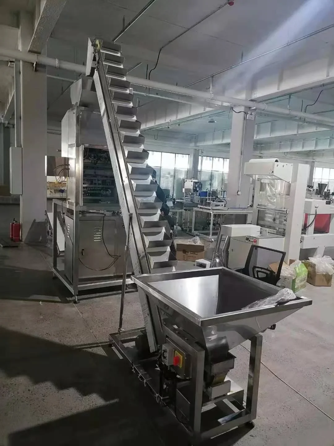FL Automatic Nitrogen Potato Chip Packaging Machine Puffed Snack Food Weighting Vertical Ffs Packaging Snack Machine