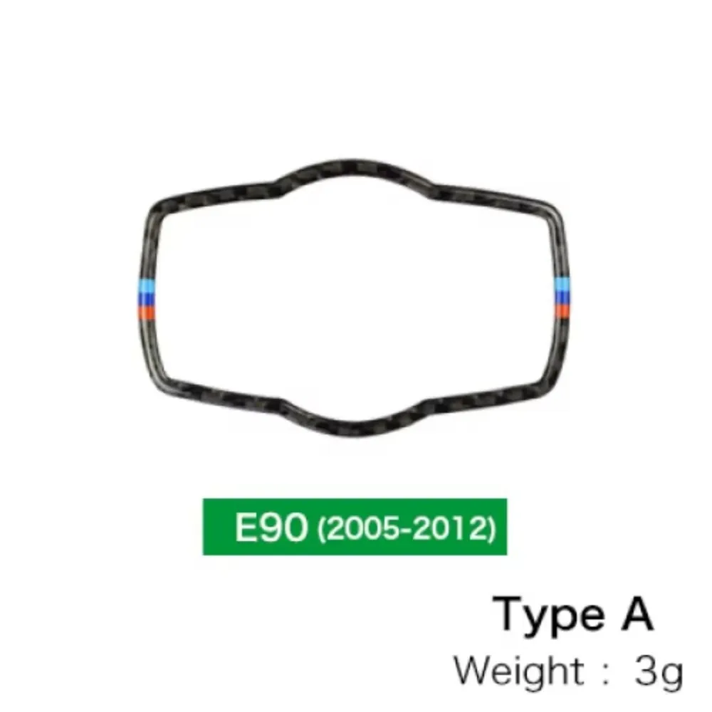 

For BMW E90 E92 E93 2005-2012 3 Series - Carbon Fiber Headlight Control Switch Cover Trim, Exact Fit Anti-Scratch Sporty Decor