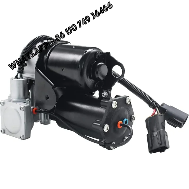 Air Suspension Compressor Pump With Relay Fit for Land Rover Discovery 3 04-09 / Range Rover Sport 05-09 LR023964 LR015303 HITAC