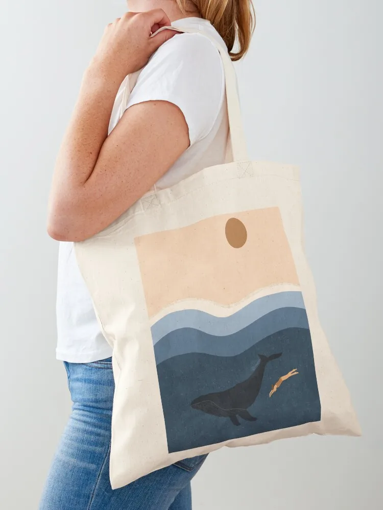 

Exploring the depths Tote Bag Women's bags shopper bag women custom fabric bag Lady