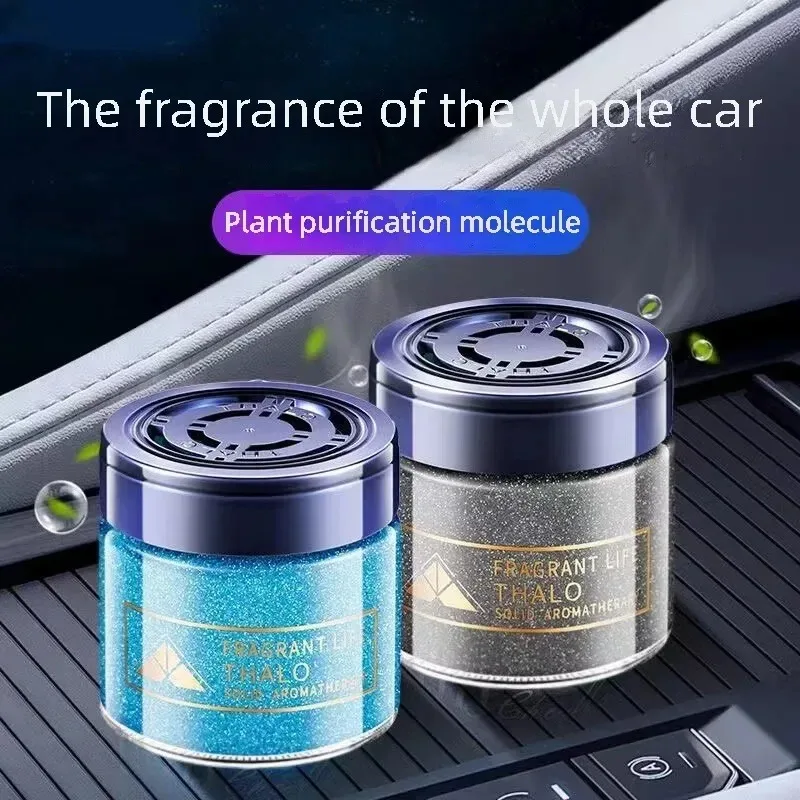 Ambientadores para coche, Gel brillante, eliminador de olores de humo de fragancia para coche para mujeres y hombres en el coche, hogar y la Oficina, aromas de larga duración