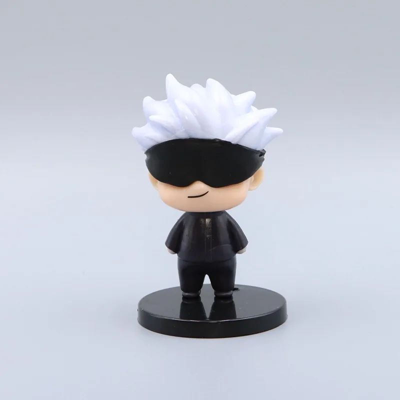 8Psc/1Set Anime Jujutsu Kaisen Figuur Itadori Yuji Action Figure Satoru Gojo Speelgoed Nanami Kento Model Inumaki Toge Kugisaki Nobara