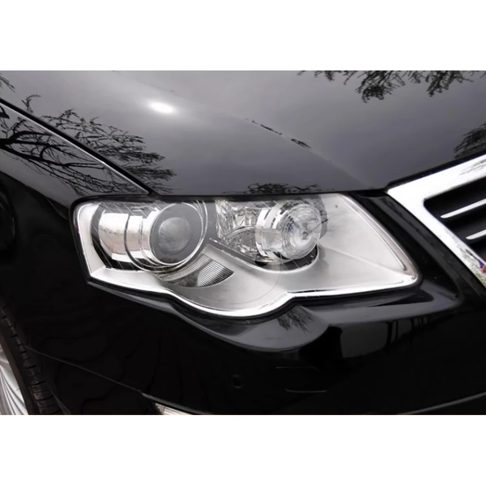 For Volkswagen VW Passat B6 R36 2006-2011 Car Headlight Shell Transparent Lampshade Headlamp Cover Lens Plexiglass