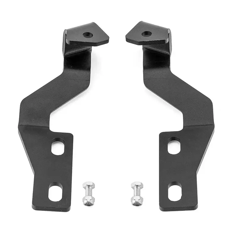 

Fog Driving Lamp Pod Holder 1 Pair Hood Hinge Ditch Light Mount Brackets For Toyota 4Runner 2003-2009