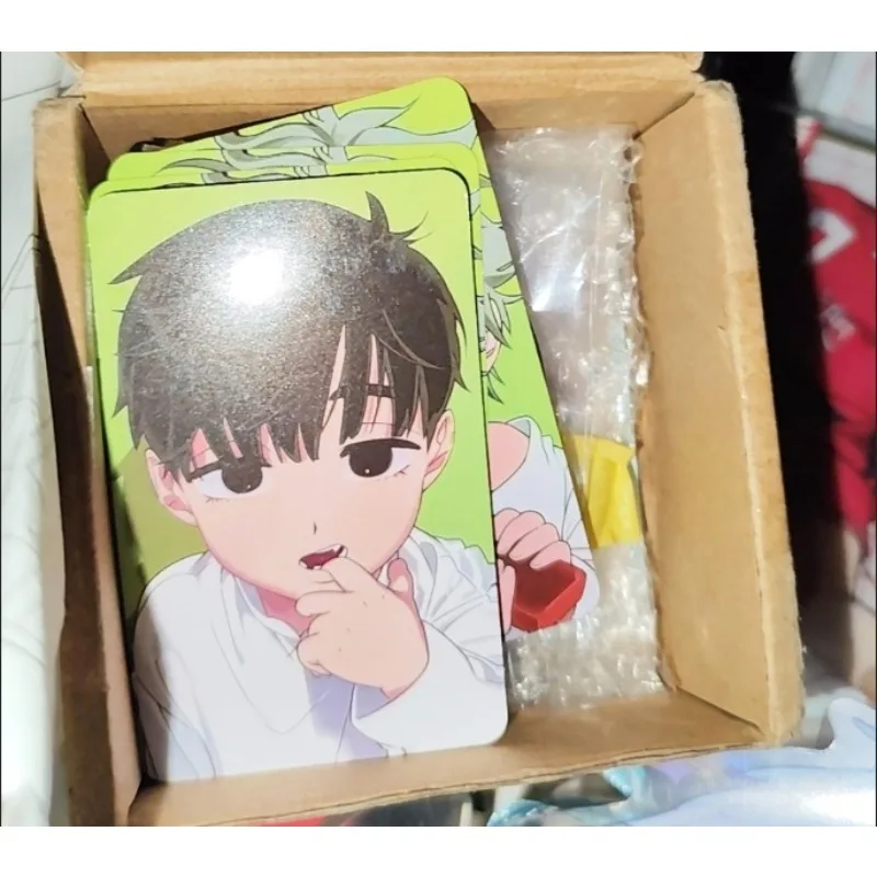 4Pcs/Set Alien Stage Anime Card Ivan Till Small Card 3inch Childrens Stationery Collection Couples Freinds Gift Bookmark
