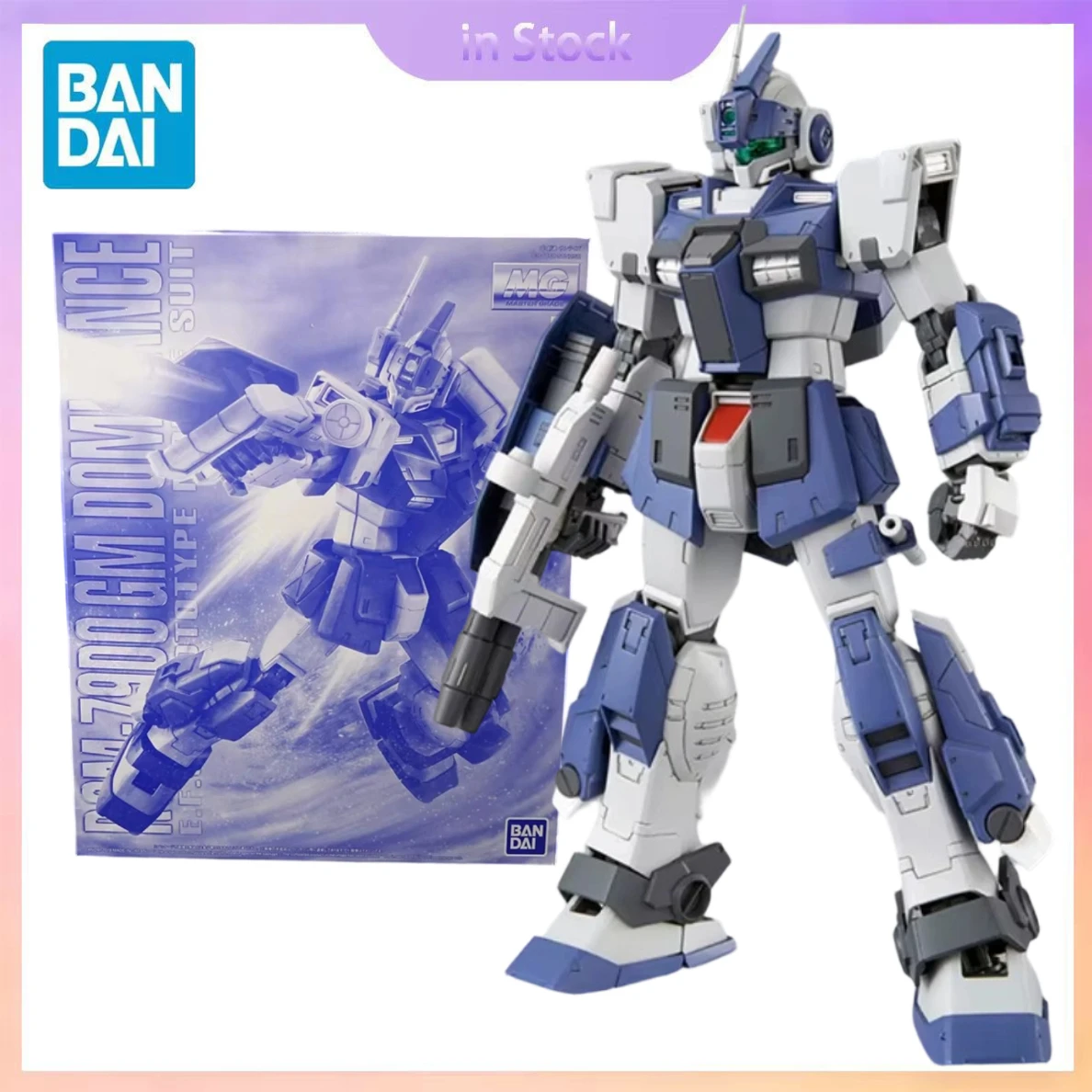 

Оригинальный BANDAI, в наличии, MG 1/100 RGM-79DO Gundam GM DOMINANCE, коллекционная аниме-фигурка, наборы моделей, игрушки, подарки