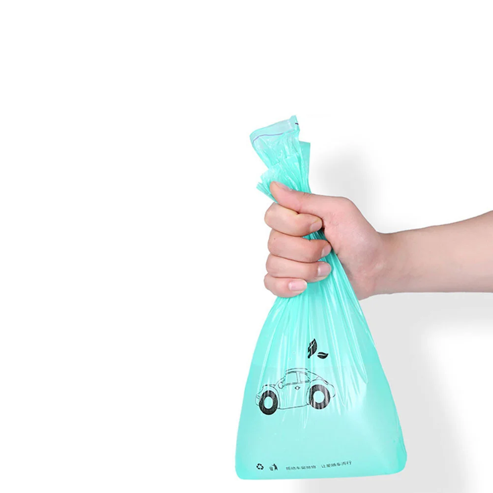 

50 Pcs Car Vomit Bag Travel Emesis Bags Trash Cleaning Outdoor Garbage for Organizer