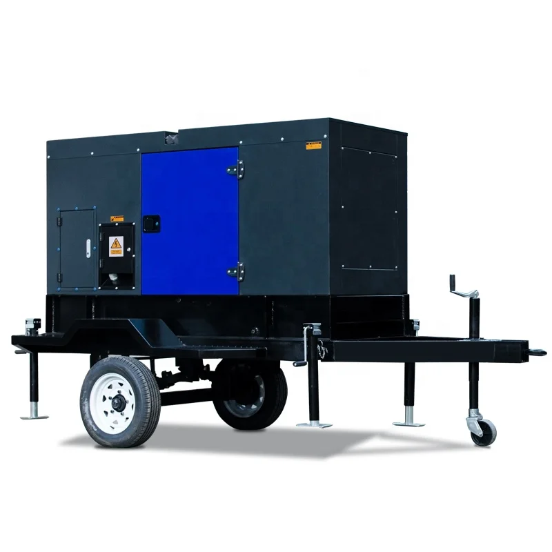 Yangdong Engine 4-cylinder  20KW ‘diesel Generator Price 25kva Home Generator Portable Trailer Type