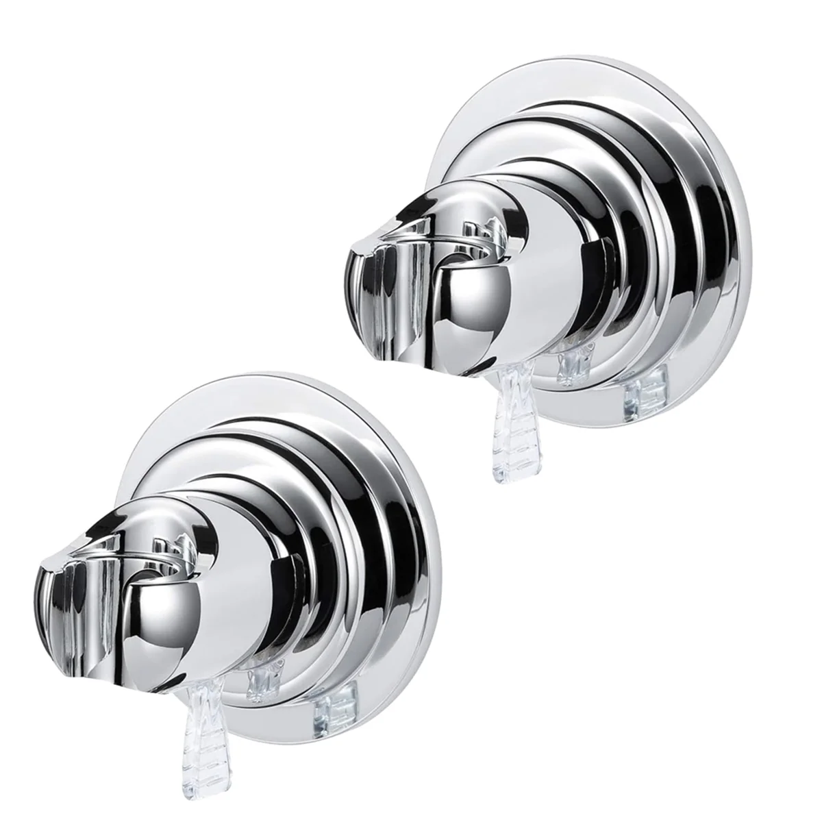 AA25 Suction Cup Shower Head Holder for Elderly,Removeable Holder, No Drilling Bathroom & Bathtub Wall Mount Shower Hanger