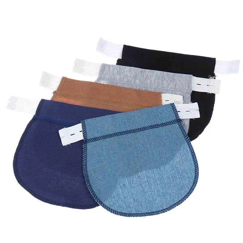 1pc feminino ajustável elástico maternidade gravidez cintura cinto extensor de cintura calças roupas para grávidas acessórios de costura