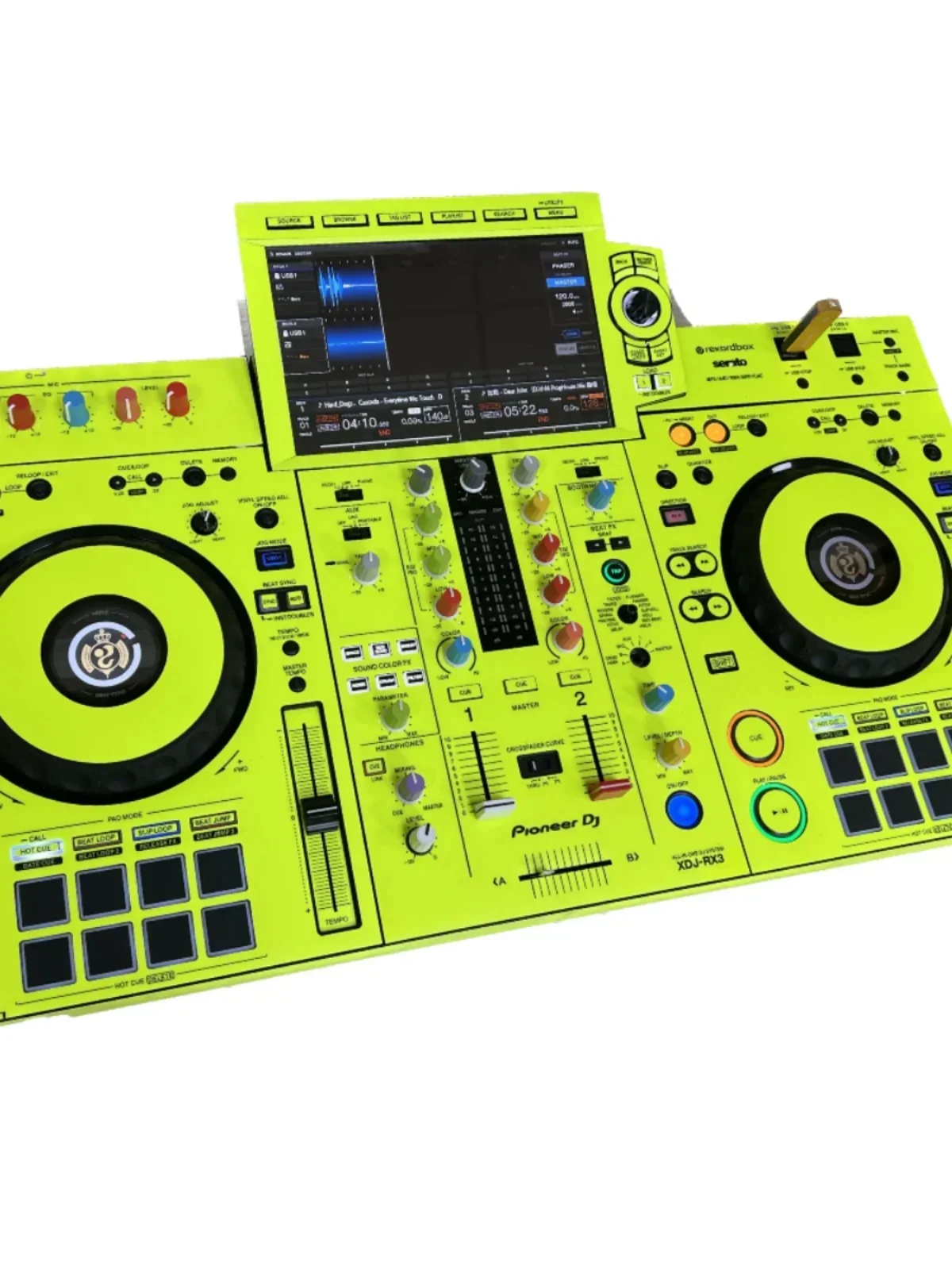 Stickers suitable for Pioneer XDJ-RX3 film, Xdjrx3 all-in-one machine, digital DJ controller, DJ, full surround sound