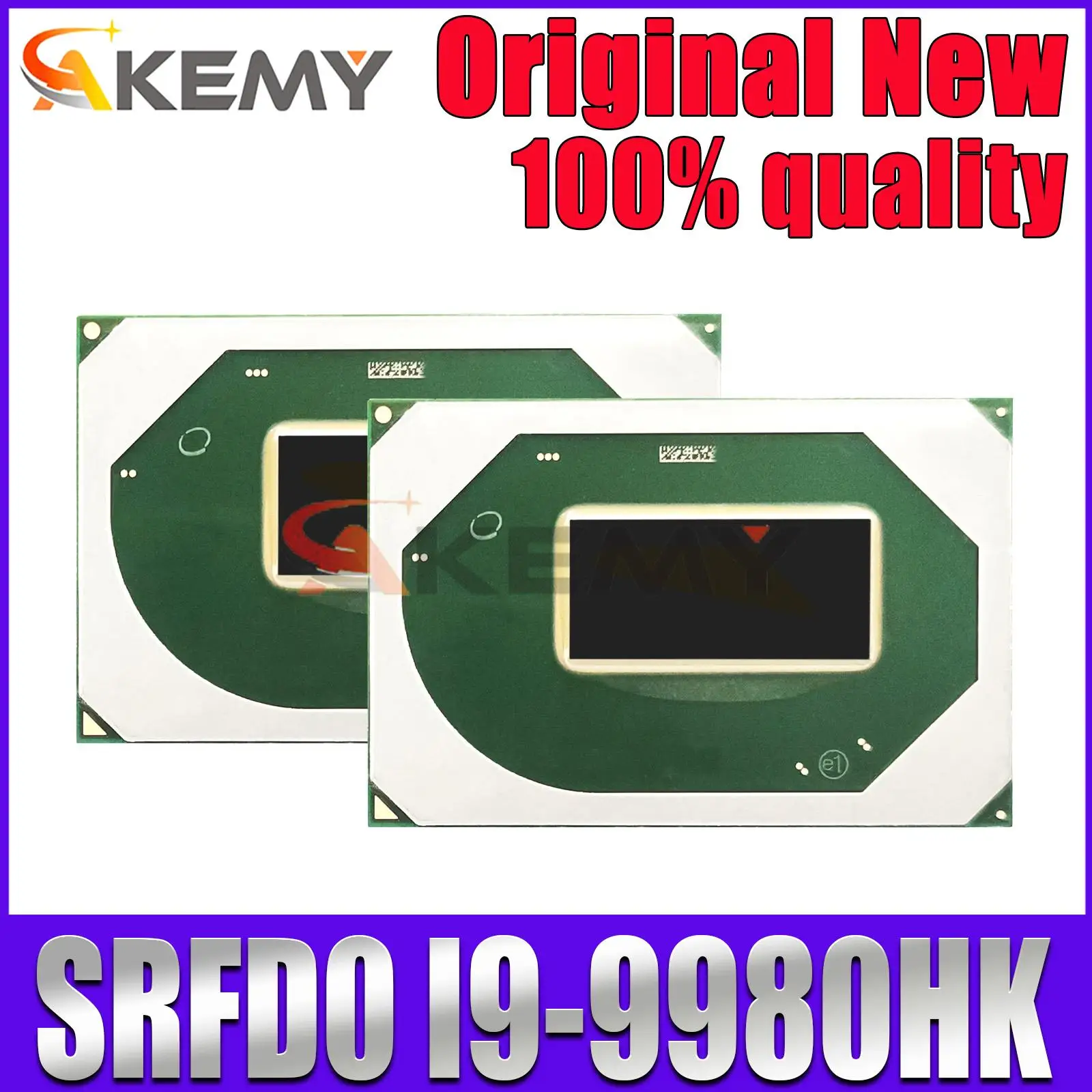 I9-9980HK BGA 칩셋, I9 9980HK SRF0, 100% 신제품