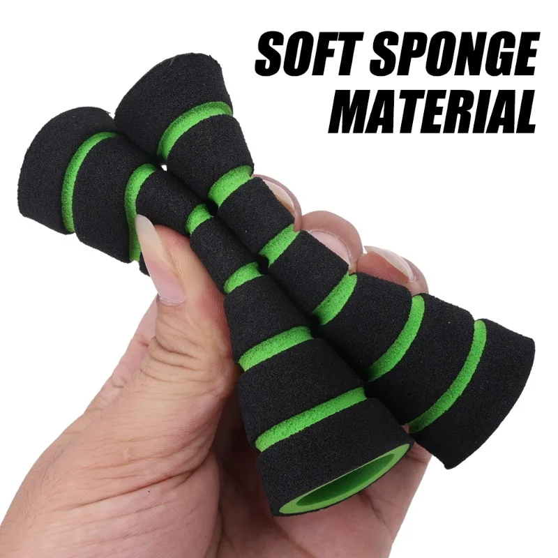 4PCS/SET Bicycle and motorcycle handlebar foam sponge grip cover universal anti-slip soft handlebar modification accessories