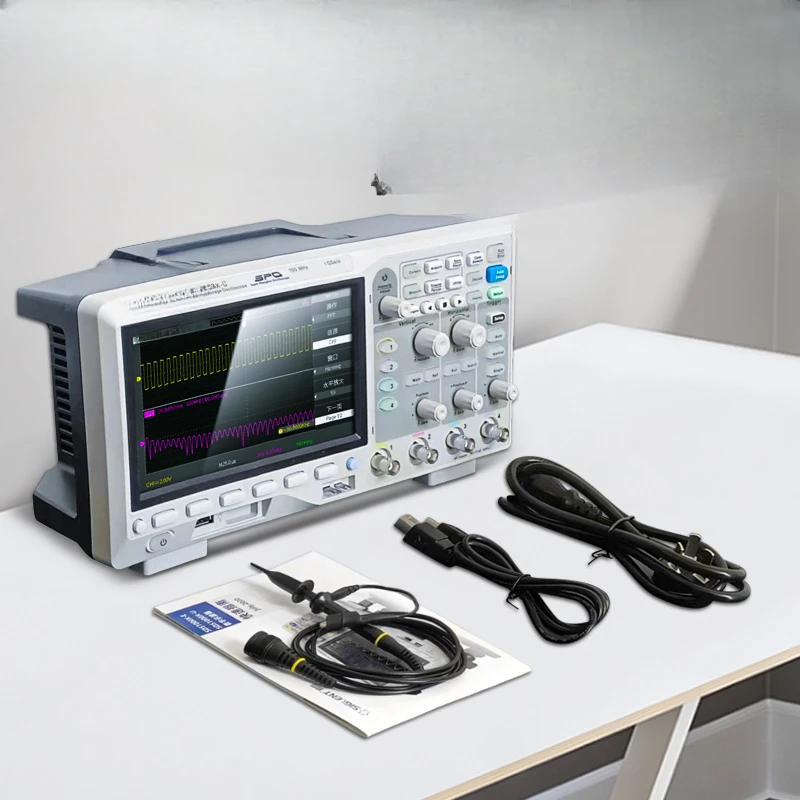 

Digital oscilloscope SDS1000A series dual channel 100M bandwidth 1G sampling rate