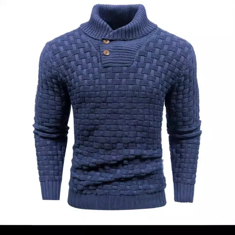 Fashion Mens Knitted Pullover Sweater Round Neck Winter Warm Clothing