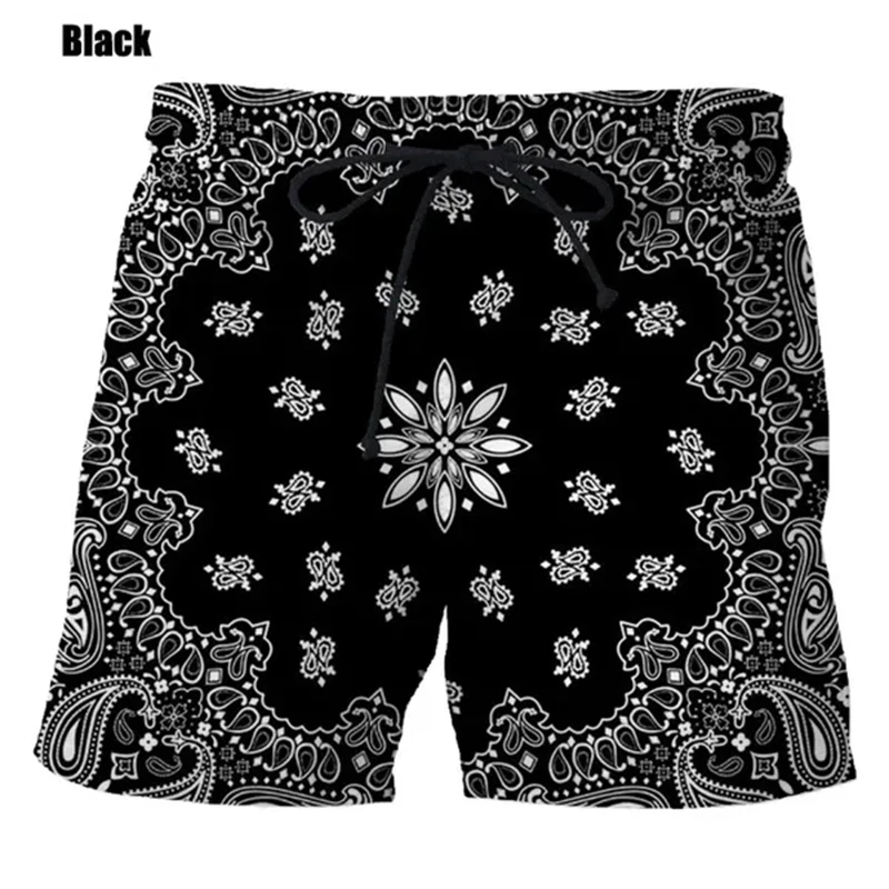 New 3D Print  Bandana Clothing Fashion Men Women Shorts Plus Size S-7XL Streetwear Pants Cargo Shorts Men Basketball Summer