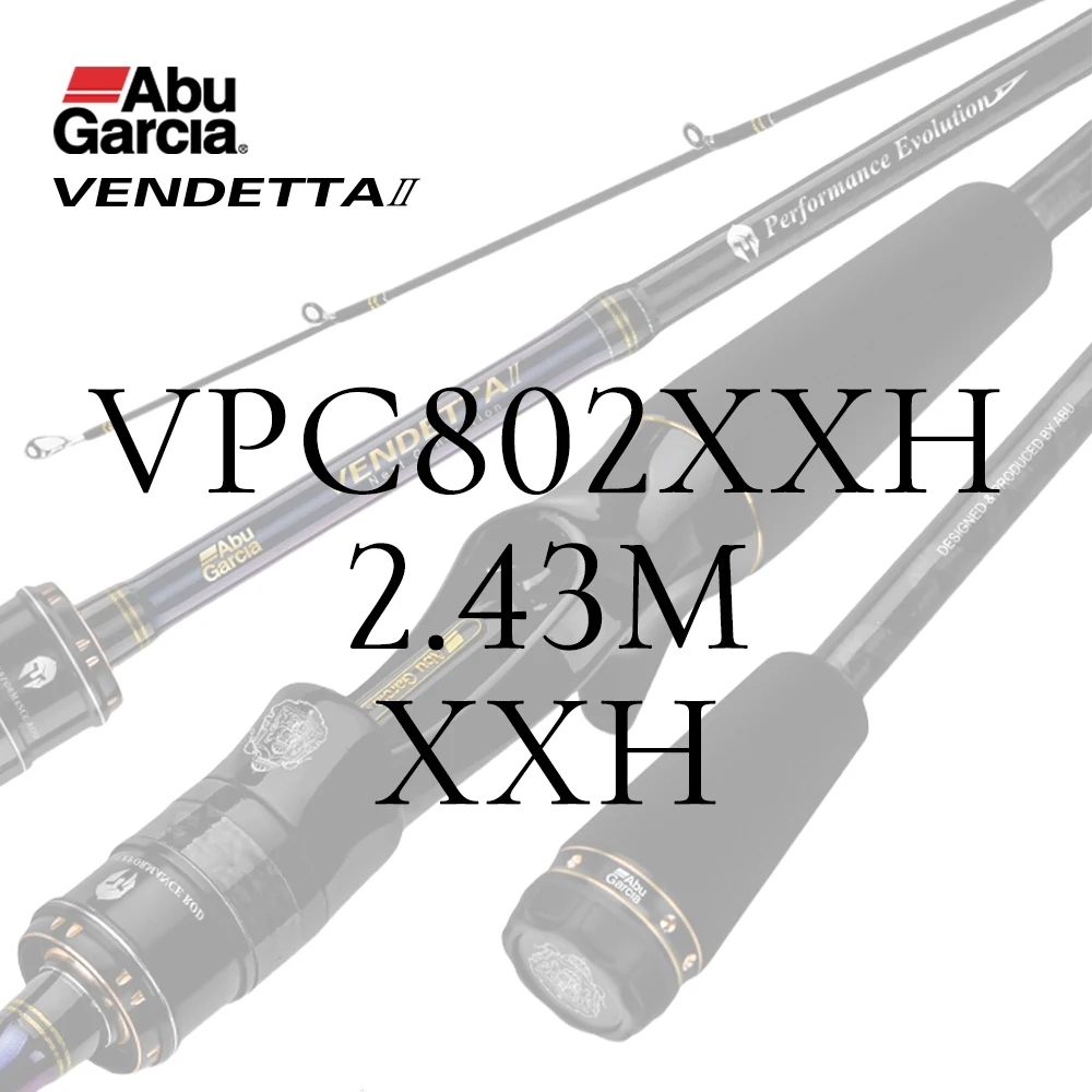 ロッド Abu Garcia VENDETTA II VPS902MH-RF ABU Garcia Original VENDETTA Ⅱ Spining/Casting 2 Sections