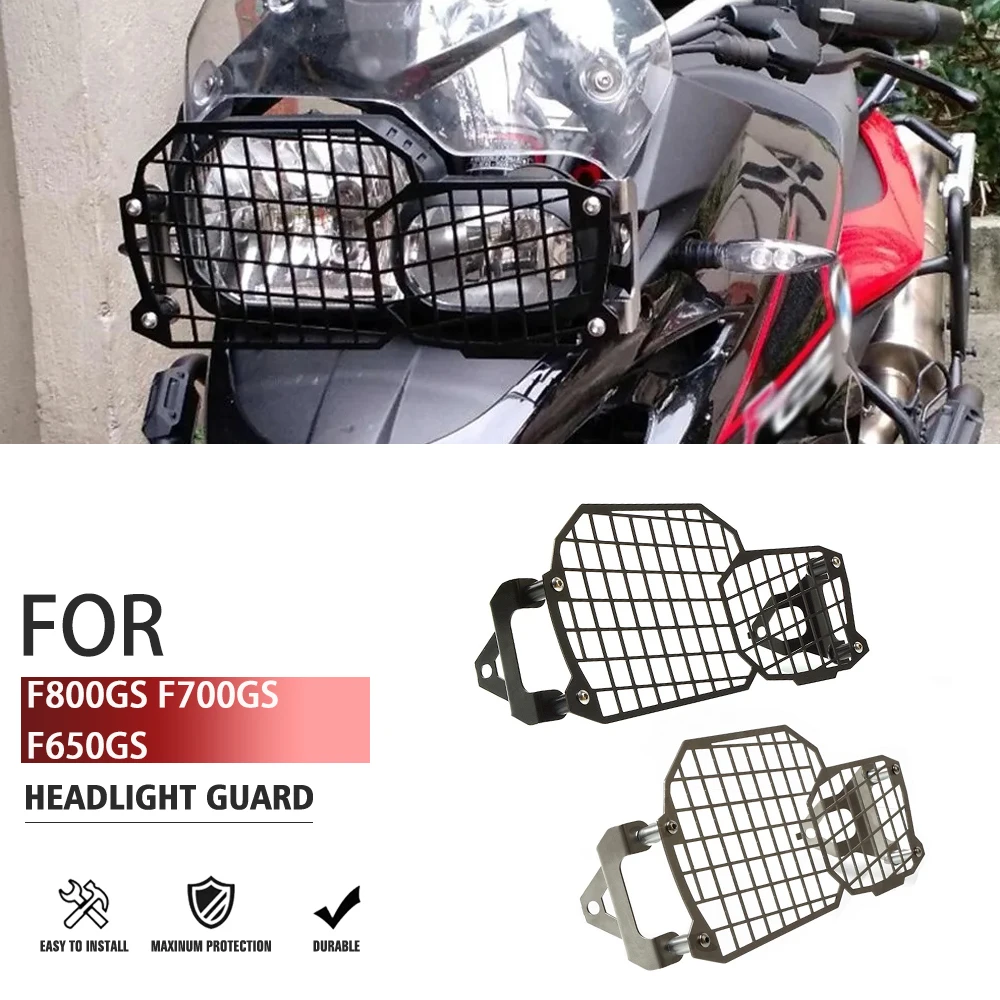 

For BMW F800GS F700GS F650GS Motorcycle Accessories Headlight Protector Grille Guard Cover Hand Light Grille F 800 GS Adventure