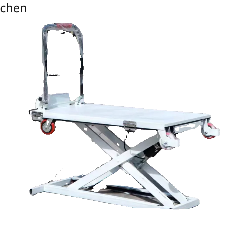 

YXY electric hydraulic lift trolley small portable truck freight