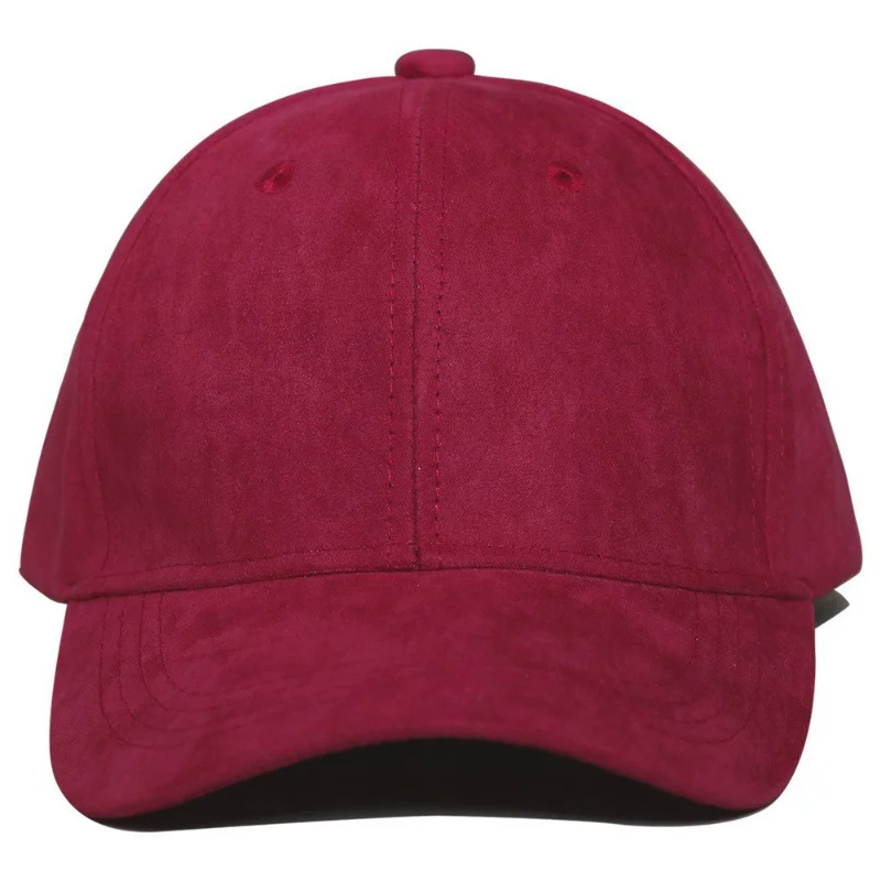 Men Women Fashion Casual Simple Baseball Cap Solid Color Cotton Hat Black Pink White Wine Red Navy Blue