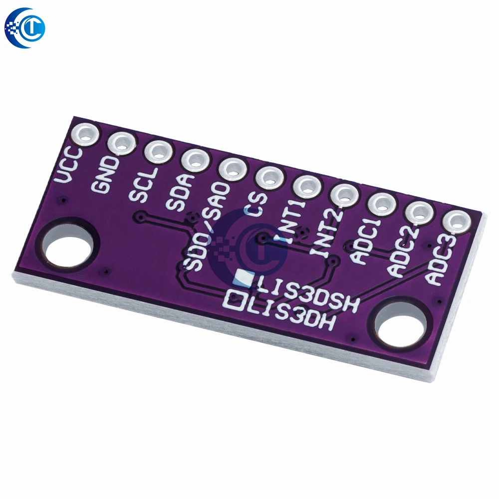Módulo acelerômetro triaxial de três eixos de alta resolução LIS3DSH LIS3DH para Arduino