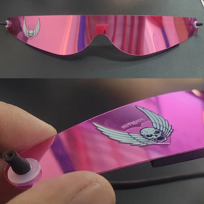 Licenciado vintage Bret Hitman Hart Wrap Around Shades Óculos de sol Novos óculos de motocicleta