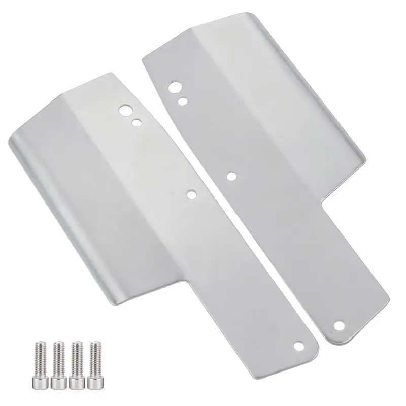 MACH-Rear Suspension For ARRMA 1/8 Mud Sand Guard Plate Stainless Steel Rear Suspension