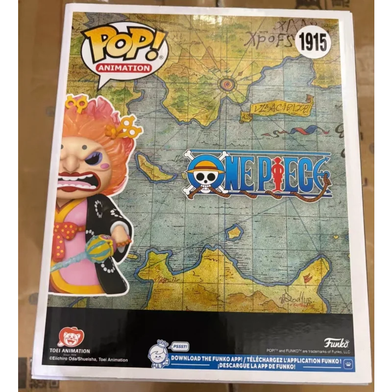 Figura Funko POP Original de One Piece, Big Mom 1915, Figura de Acción, Juguetes para Niños y Niñas, Regalo Coleccionable, Modelo Decorativo