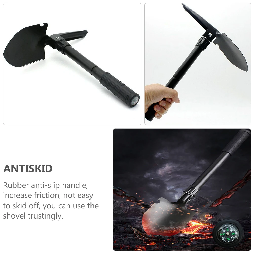 

Portable Gardening Lightweight Pocket Outdoor Alloy Steel Planting Tools Ergonomic Handle Non Slip Digging Chopping Sawing